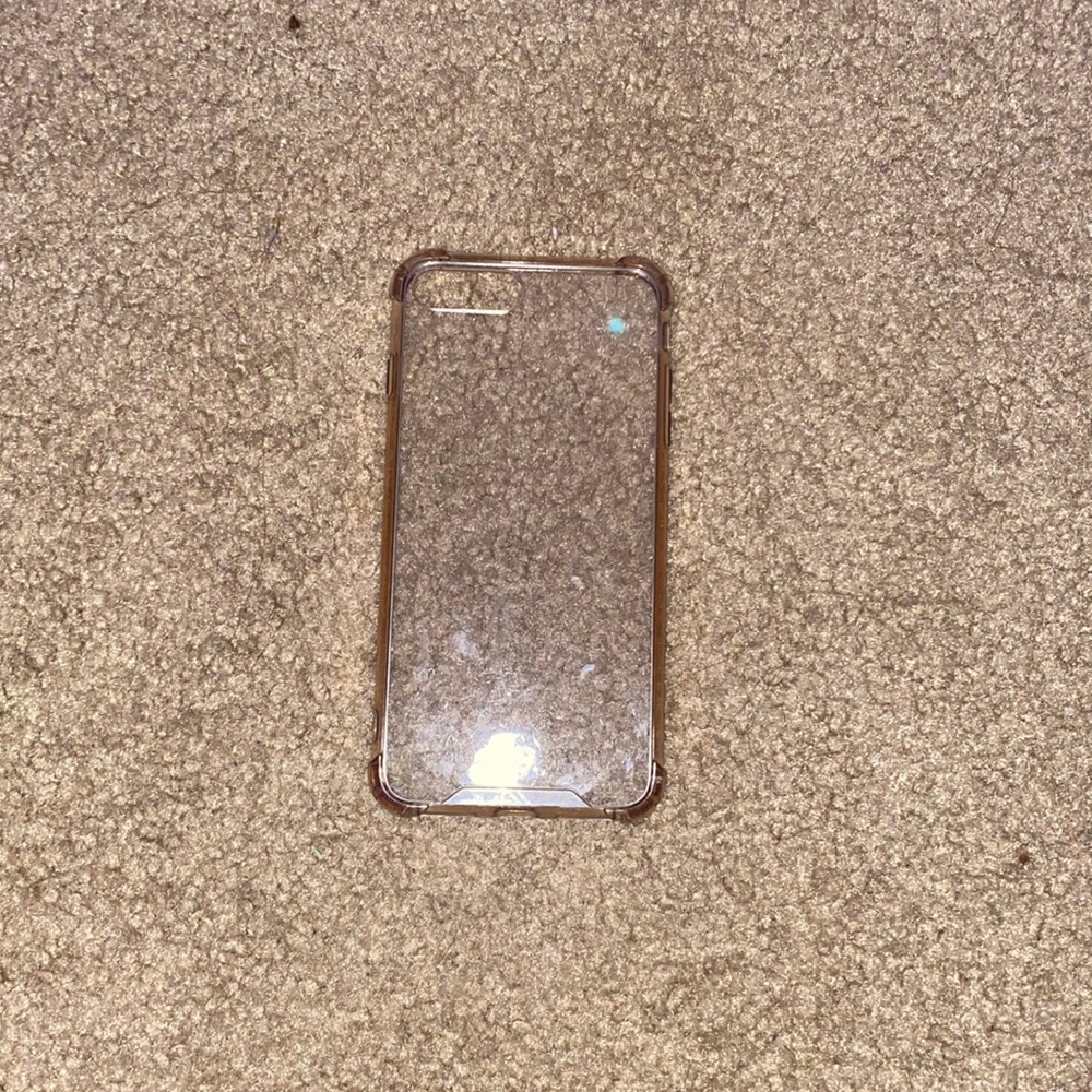 clear iphone 8+ phone case